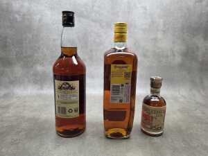 Mixed rum, three bottles - 2