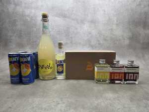 Mixed alcoholic drinks, nine items