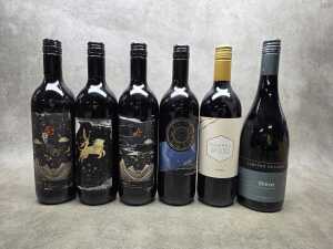 Mixed Shiraz, six bottles