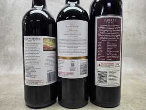 Mixed red wine, six bottles - 3