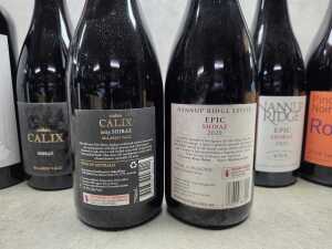 Mixed red wine, six bottles - 3