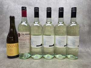 Mixed Moscato, six bottles