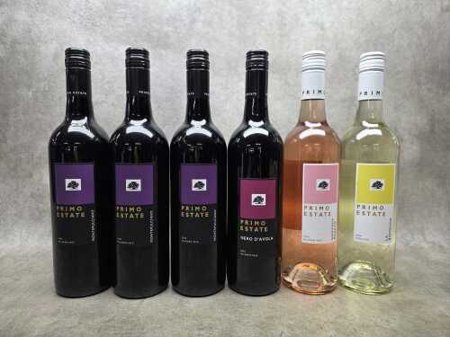 Mixed wine, six bottles