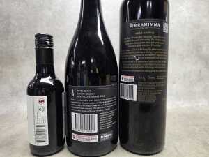 Mixed Shiraz, seven bottles - 7