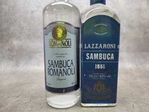 Mixed sambuca liqueurs, four bottles - 4