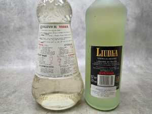 Mixed spirits and liqueur, four bottles - 3