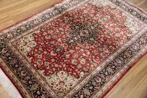 Persian Qum handmade pure silk - 153 x 104cm - 3