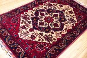 Afghan Beljic handmade wool rug - 144 x 98cm - 3