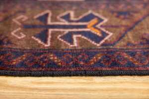 Persian Baluchi handmade wool rug - 290 x 110cm - 4
