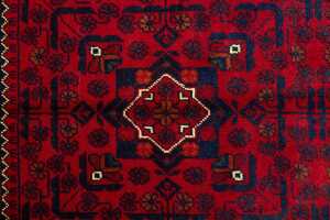 Afghan Beljic handmade wool rug - 149 x 96 cm - 2