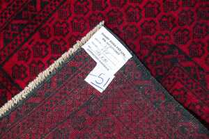 Afghan handmade wool prayer rug - 146 x 90cm - 5
