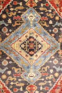Afghan Chobi handmade wool rug - 204 x 152cm - 2
