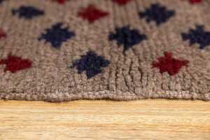 Afghan Baluchi handmade wool rug - 130 x 90cm - 4
