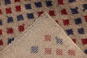 Afghan Baluchi handmade wool rug - 130 x 90cm - 6