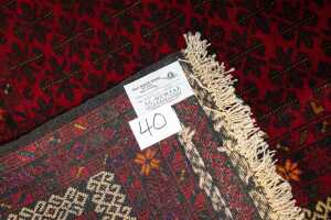 Persian Baluchi handmade wool rug - 205 x 122cm - 5