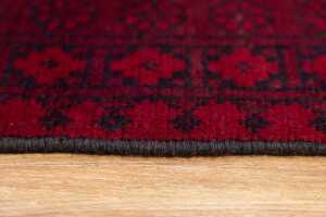 Afghan Elephant foot handmade wool rug - 150 x 101cm - 4