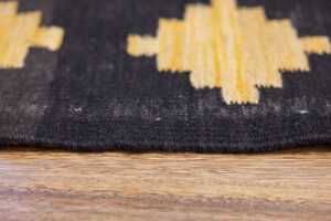 Afghan Chobi Kilim handmade wool rug - 200 x 151cm - 4