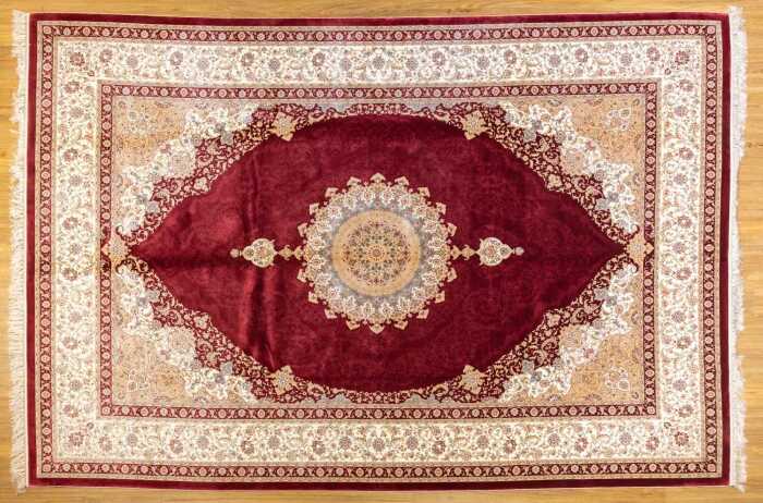 Turkish handmade silk rug - 340 x 240cm