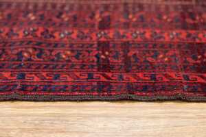 Afghan Qunduzi handmade wool rug - 234 x 225cm - 4