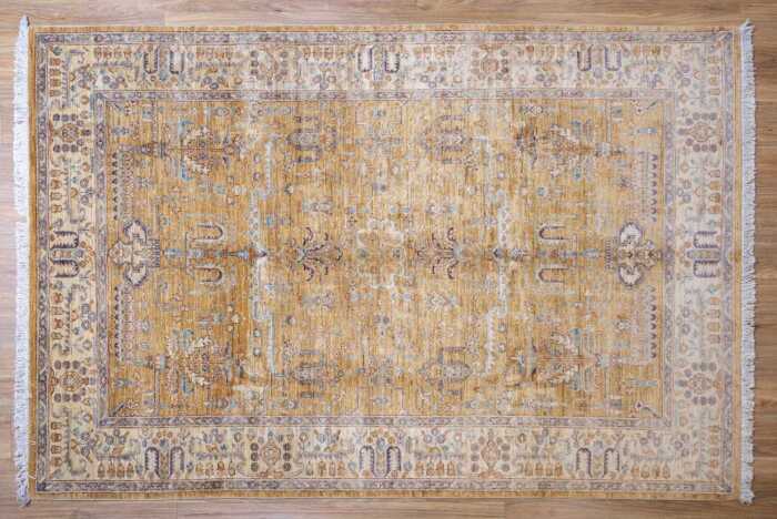 Afghan Chobi handmade wool rug - 235 x 177cm