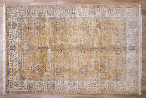 Afghan Chobi handmade wool rug - 235 x 177cm