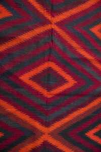 Afghan Kilim handmade wool rug - 355 x 134cm - 2