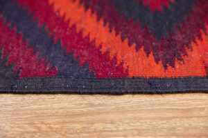 Afghan Kilim handmade wool rug - 355 x 134cm - 4