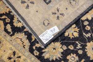 Afghan Chobi handmade wool rug - 378 x 118cm - 5