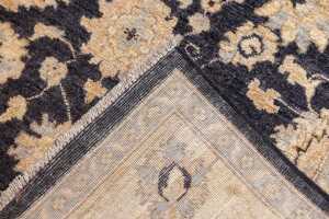 Afghan Chobi handmade wool rug - 378 x 118cm - 6