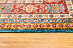 Afghan Kazak handmade wool rug - 345 x 267cm - 4