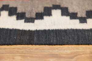 Afghan Chobi Kilim handmade wool rug - 201 x 149cm - 4