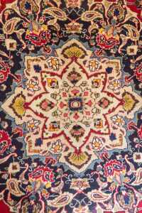 Persian Kashan handmade wool rug - 365 x 280cm - 2