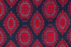Afghan Saruqi handmade wool runner - 380 x 83cm - 2