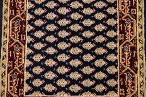 Set of three Persian Mir handmade wool rug - 50 x 50cm - 3
