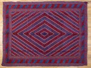 Afghan Mashwani handmade wool rug - 181 x 141cm