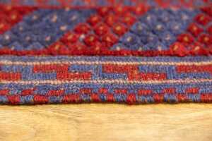 Afghan Mashwani handmade wool rug - 181 x 141cm - 4