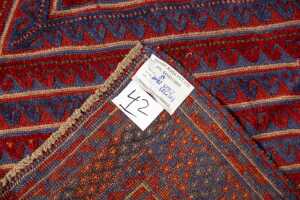 Afghan Mashwani handmade wool rug - 181 x 141cm - 5