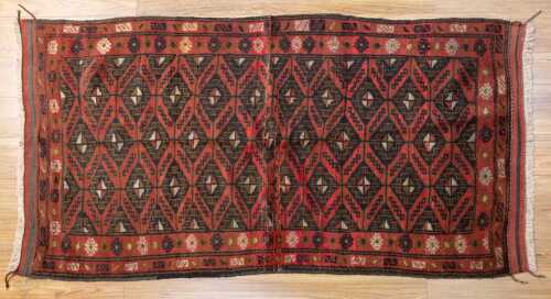 Persian Baluchi handmade wool rug - 185 x 103cm