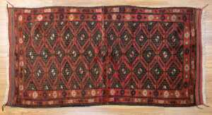 Persian Baluchi handmade wool rug - 185 x 103cm