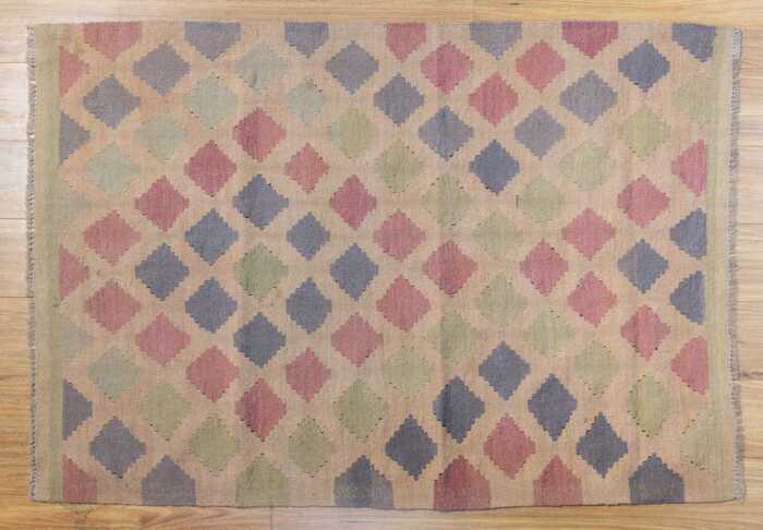 Afghan Kilim handmade wool rug - 147 x 103cm