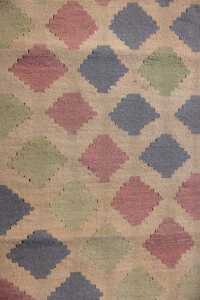 Afghan Kilim handmade wool rug - 147 x 103cm - 2