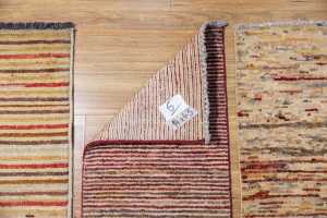 Set of three Afghan Chobi Stripi - 94 x 43cm - 5