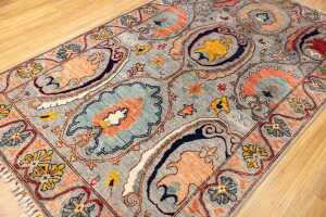 Afghan Chobi handmade wool rug - 201 x 126cm - 3