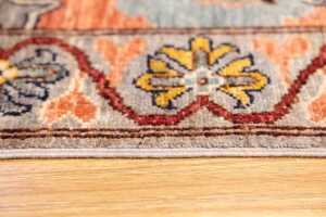 Afghan Chobi handmade wool rug - 201 x 126cm - 4