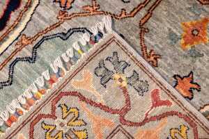 Afghan Chobi handmade wool rug - 201 x 126cm - 6