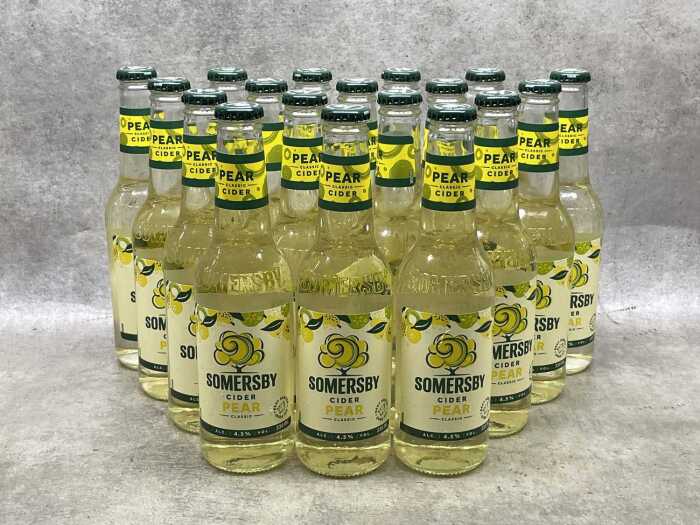 Somersby Cider Pear, eighteen bottles