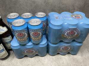 Mixed of beer twenty three cans and seven bottles - 5