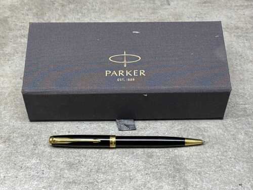 Parker Sonnet black lacquer ballpoint pen