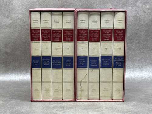 Folio Society Edward Gibbon's 'The History of the Decline and Fall of the Roman Empire' complete book set