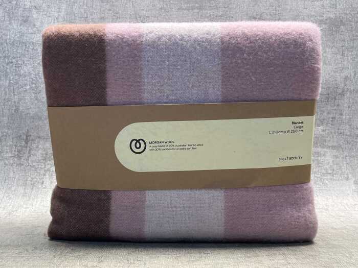 Sheet Society Morgan Wool blanket size L